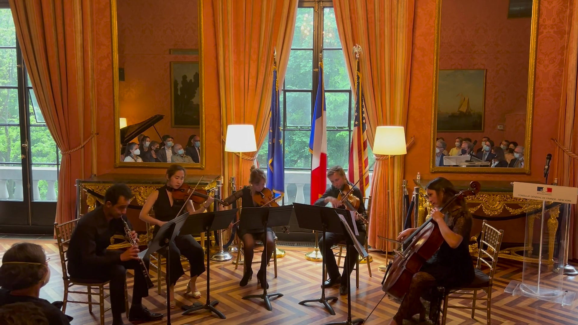 Rejuvenation in Red at the French Consulate